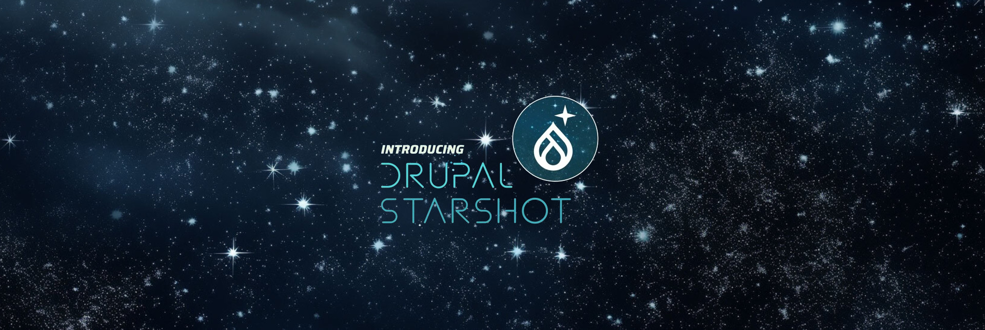 Drupal Starshot Banner