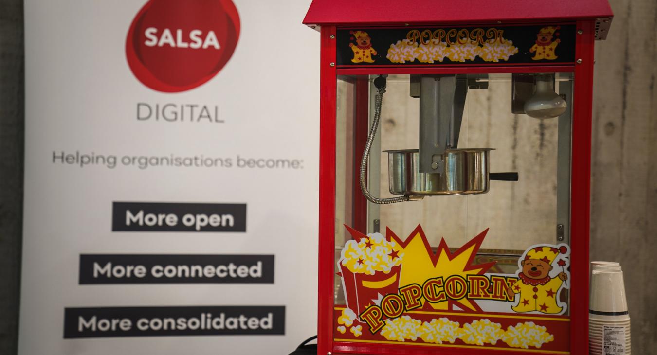 Salsa Digital booth